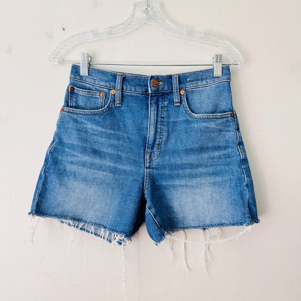 Madewell Denim High Rise Cut Off Shorts Women’s Size 25
